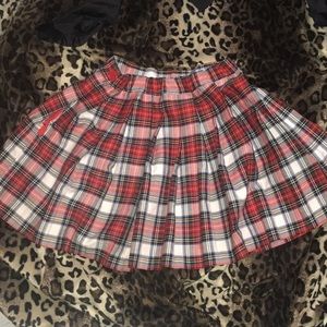 Plaid skirt